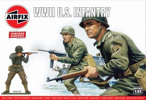 WWII U.S. Infantry, Airfix 02703v