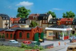 Stacja benzynowa z warsztatem, Auhagen 12227