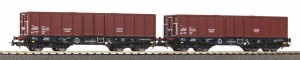 Zestaw dwóch wagonów węglarek 401Zk PKP Cargo, Piko 58272