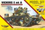 VICKERS E mk A Polski czołg lekki , dwuwieżowy - zestaw podarunkowy Mirage 835099
