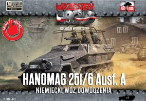 Hanomag 251/6 Ausf.A niemiecki wóz dowodzenia, First To Fight 043