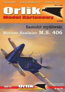 Francuski samolot myśliwski Morane Saulnier MS 406, Orlik 6/2006
