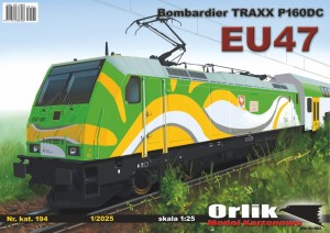 Bombardier TRAXX P160DC – EU47, Orlik 1/2025
