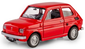 Daffi Kolekcja PRL - Fiat 126P - czerwony