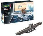 German Submarine Type VII C/41 - Starter Kit Revell 75154