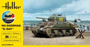 M4 Sherman D-Day  - zestaw podarunkowy Heller 56892