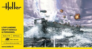 LCVP Landing Craft Vehicle & Personnel, Heller 79995