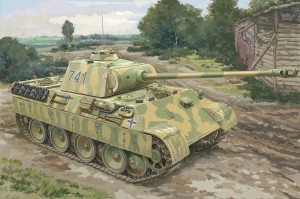 German Sd.Kfz.171 Pz.Kpfw. Ausf.A, Hobby Boss 84830