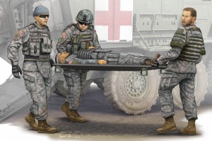 Modern US Army Ambulance Team, Trumpeter 00430