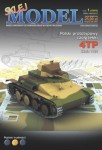 Polski czołg lekki 4TP, Sklej Model 1/2013