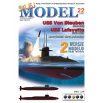 USS Von Steuben / Lafayette, Sklej Model 5/2021