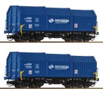 Zestaw 2 wagonów Shimmns "PKP Cargo", Roco 6680008