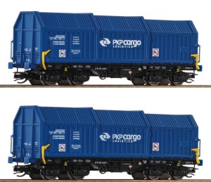 Zestaw 2 wagonów Shimmns "PKP Cargo", Roco 6680008