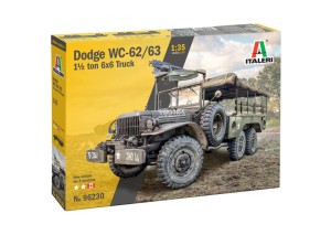 Dodge WC-62 / WC-63 1 1/2 ton 6x6 Truck, Italeri 96230