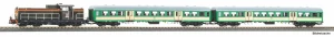 Zestaw startowy PKP SP42 z 2 wagonami pasażerskimi, Piko 57034