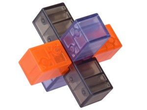 Kostka Puzzle Lock Układanka logiczna Łamigłówka 3D
