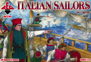 Italian Sailors 16-17 centry. Set 1, Red Box 72105