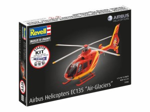 Airbus Helicopters EC135 Air Glaciers, Starter Kit Revell 74986