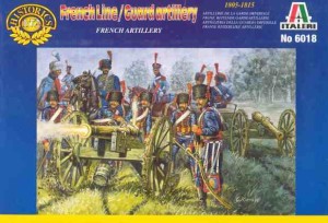 French Artillery - Napoleonic war 1805-1815, Italeri 6018