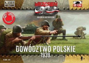 WWII Dowództwo Polskie 1939 figurki 18 szt., First To Fight 023