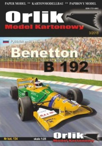 Benetton B 192, Orlik 3/2018
