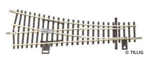 Zwrotnica EW1 15° prawa, Tillig 83323/83328