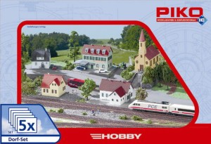 Zestaw pięciu budynków miejskich, Piko 61925