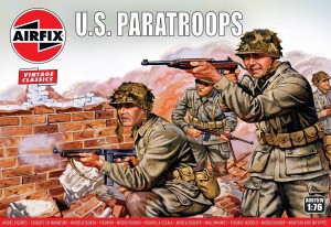 WWII US Paratroops - Vintage Classics, Airfix 00751v