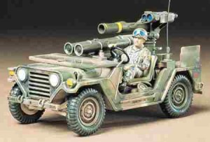 M151A2 w/Tow Missile, Tamiya 35125