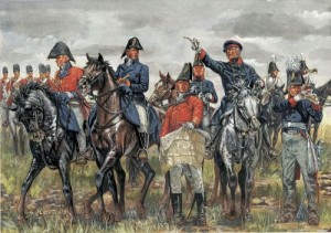 British and Prussian General Staff, Italeri 6065