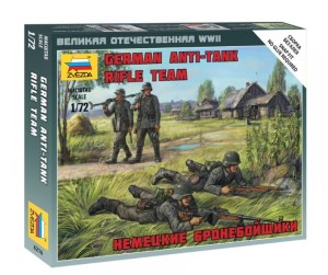 WWII German Anti-Tank Rifle Team, Zvezda 6216