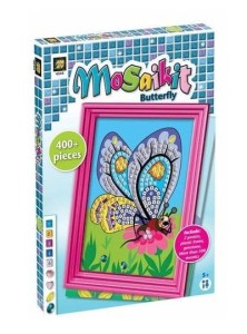 Zestaw kreatywny Mosaikit - Motyle, Amav 4544