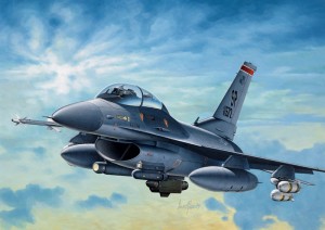 F-16 C/D Night Falcon, Italeri 0188