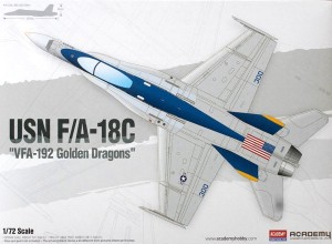 USN F/A-18C VFA-192 Golden Dragons, Academy 12564