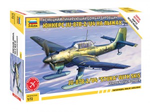 Junkers Ju-87B-2/U4 Stuka na płozach, Zvezda 7323